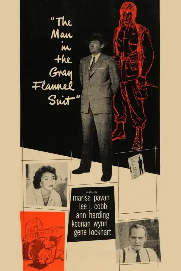 Poster to the movie "The Man in the Gray Flannel Suit" #1571848