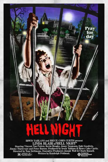 Poster to the movie "Hell Night" #1075980