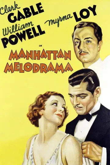 Poster to the movie "Manhattan Melodrama" #1128490