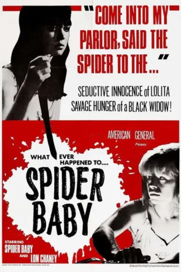 Poster to the movie "Spider Baby" #1103858