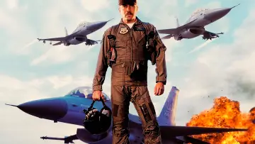 Backdrop to the movie "Iron Eagle on the Attack" #1086991