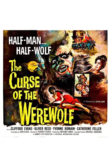 Poster to the movie "The Curse of the Werewolf" #1076395