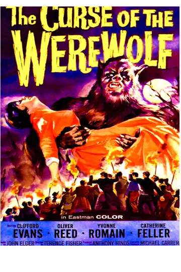 Poster to the movie "The Curse of the Werewolf" #1076397