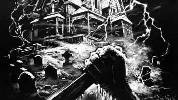 Backdrop to the movie "The House by the Cemetery" #1000405