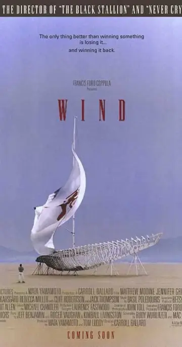 Poster to the movie "Wind" #901916
