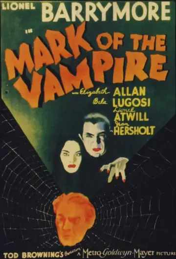 Poster to the movie "Mark of the Vampire" #1579122