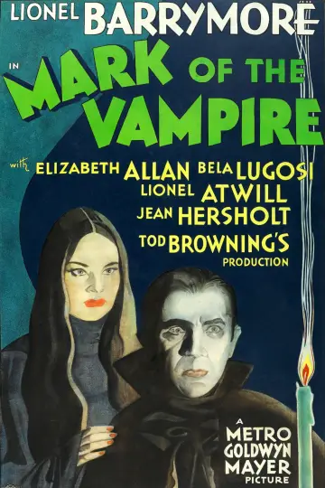 Poster to the movie "Mark of the Vampire" #1579126