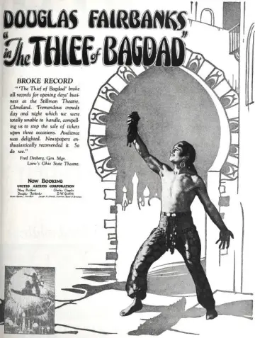Poster to the movie "The Thief of Bagdad" #1854273