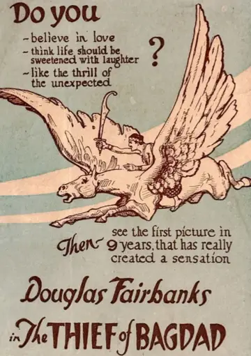 Poster to the movie "The Thief of Bagdad" #1854282