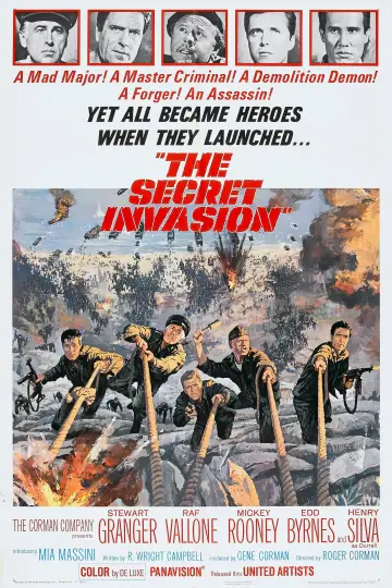 Poster to the movie "The Secret Invasion" #1045137