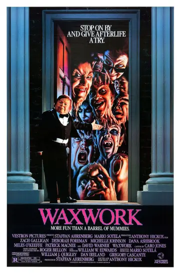 Poster to the movie "Waxwork" #670068