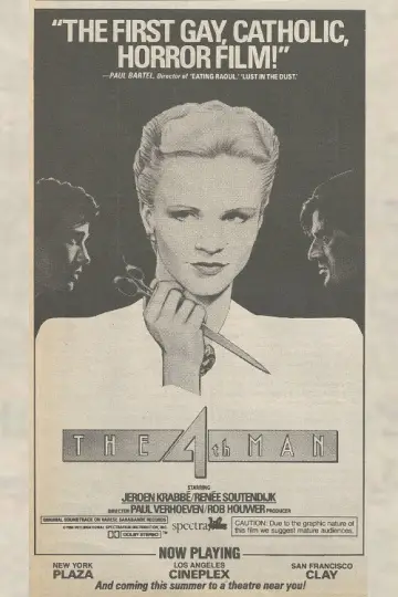 Poster to the movie "The 4th Man" #1632191