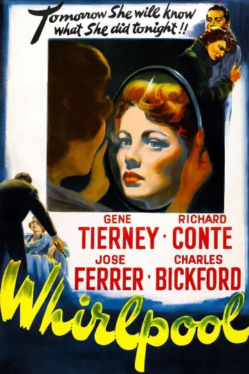 Poster to the movie "Whirlpool" #1873631