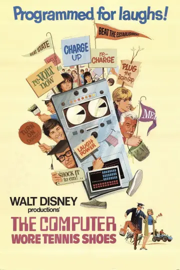 Poster to the movie "The Computer Wore Tennis Shoes" #1090580