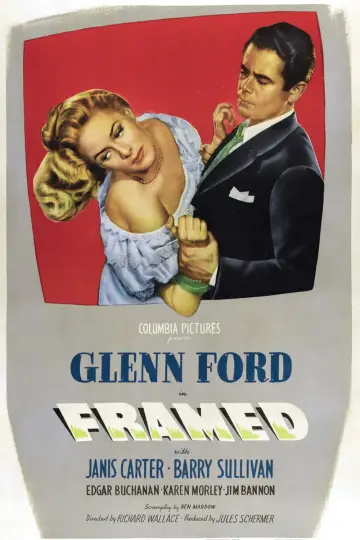 Poster to the movie "Framed" #1867500