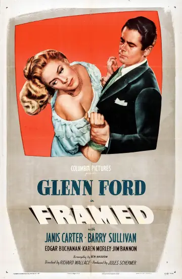 Poster to the movie "Framed" #1867501
