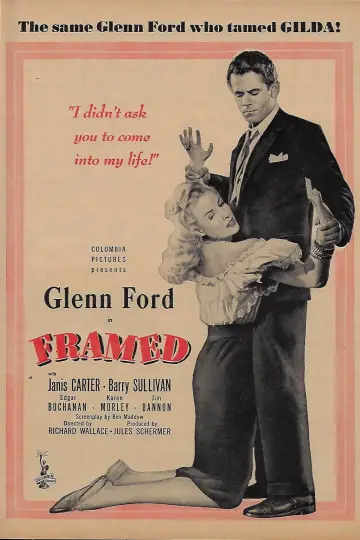 Poster to the movie "Framed" #1867510