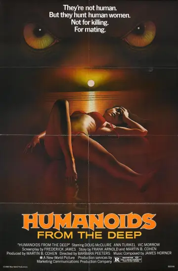 Poster to the movie "Humanoids from the Deep" #1021766