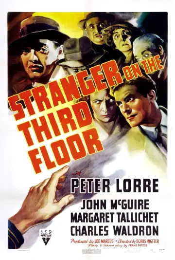 Poster to the movie "Stranger on the Third Floor" #1746125