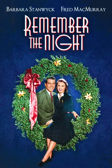 Poster to the movie "Remember the Night" #1090475