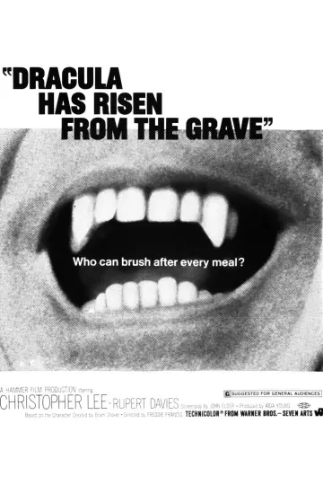 Poster to the movie "Dracula Has Risen from the Grave" #1044851