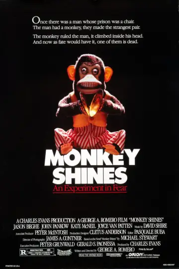 Poster to the movie "Monkey Shines" #1018083