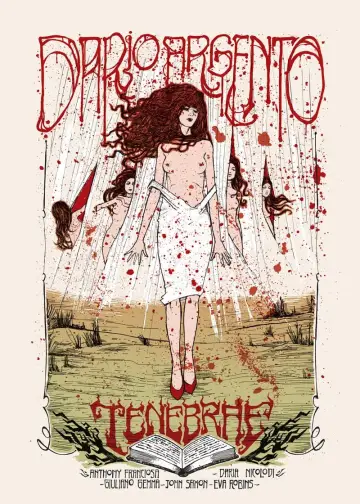 Poster to the movie "Tenebre" #256558