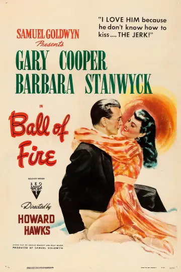 Poster to the movie "Ball of Fire" #1043836