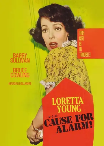 Poster to the movie "Cause for Alarm!" #1031305
