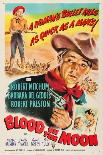 Poster to the movie "Blood on the Moon" #1858021