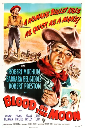 Poster to the movie "Blood on the Moon" #1858022