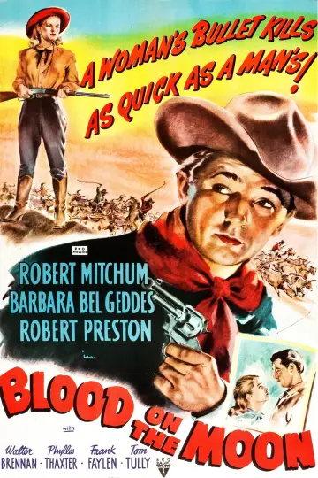 Poster to the movie "Blood on the Moon" #1858032