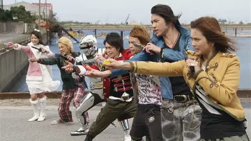 Kaizoku Sentai Gokaiger vs. Space Sheriff Gavan: The Movie Poster