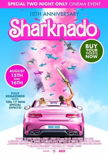 Poster to the movie "Sharknado" #684578