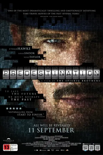 Poster to the movie "Predestination" #658493