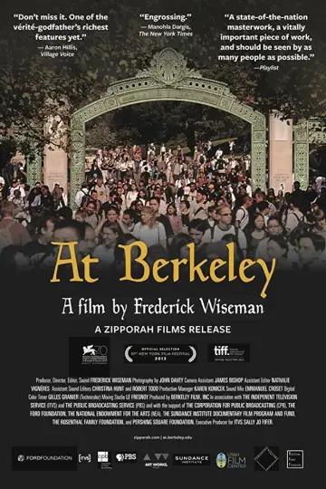 Poster to the movie "At Berkeley" #1634565