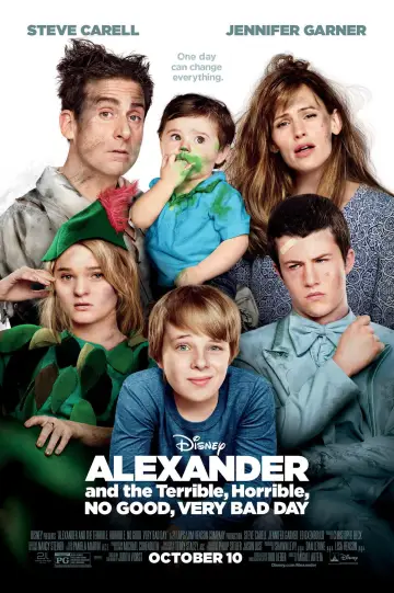 Poster to the movie "Alexander and the Terrible, Horrible, No Good, Very Bad Day" #1633039