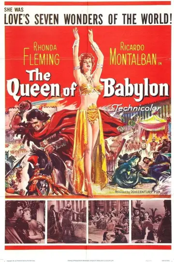 Poster to the movie "The Queen of Babylon" #1619393