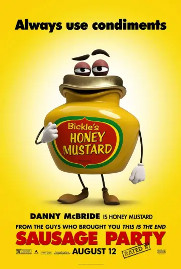 Poster to the movie "Sausage Party" #657678
