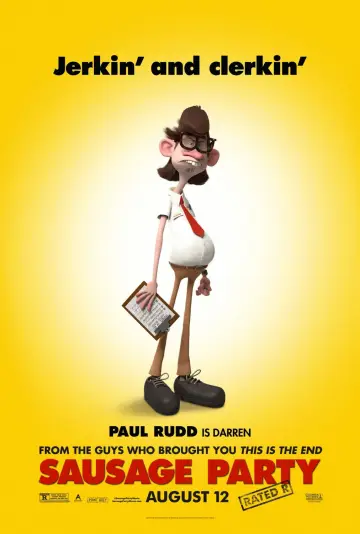 Poster to the movie "Sausage Party" #657679