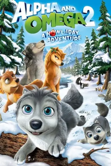 Poster to the movie "Alpha and Omega 2: A Howl-iday Adventure" #1112963