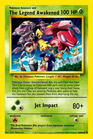 Poster to the movie "Pokémon the Movie: Genesect and the Legend Awakened" #99707