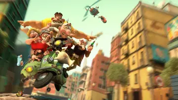 Backdrop to the movie "Mortadelo & Filemon: Mission Implausible" #424377