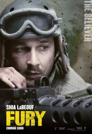 Poster to the movie "Fury" #560116