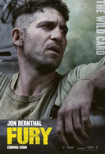 Poster to the movie "Fury" #560118