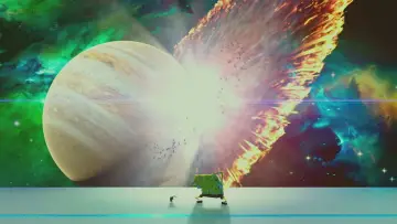 Backdrop to the movie "The SpongeBob Movie: Sponge Out of Water" #1627177