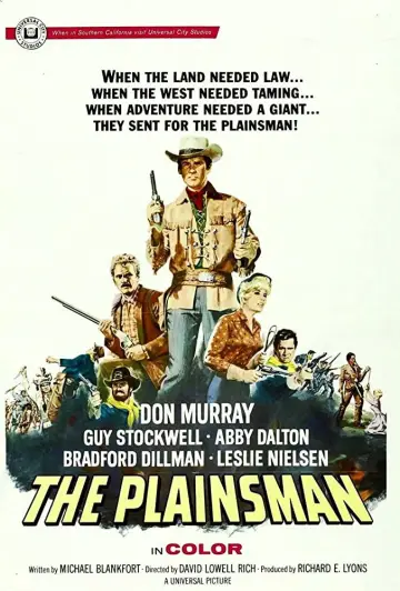 Poster to the movie "The Plainsman" #1866843