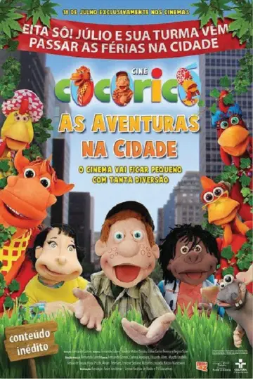 Poster to the movie "Cine Cocoricó: As Aventuras na Cidade" #1201152
