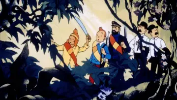 Backdrop to the movie "Tintin and the Temple of the Sun" #1859864