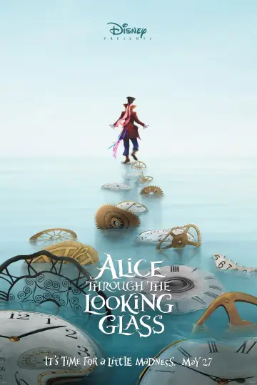 Poster to the movie "Alice Through the Looking Glass" #641538